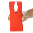 For Sony Xperia Pro-I Pure Color Liquid Silicone Phone Case(Red)