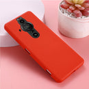 For Sony Xperia Pro-I Pure Color Liquid Silicone Phone Case(Red)