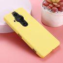 For Sony Xperia Pro-I Pure Color Liquid Silicone Phone Case(Yellow)