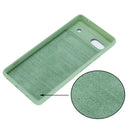 For Google Pixel 6a Pure Color Liquid Silicone Phone Case(Green)