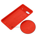 For Google Pixel 6a Pure Color Liquid Silicone Phone Case(Red)
