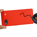 For Google Pixel 6a Pure Color Liquid Silicone Phone Case(Red)