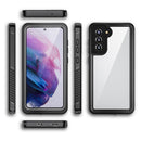 For Samsung Galaxy S21 FE 5G RedPepper Shockproof Waterproof PC + TPU Phone Case(Black)
