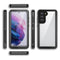 For Samsung Galaxy S21 FE 5G RedPepper Shockproof Waterproof PC + TPU Phone Case(Black)