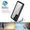 For Samsung Galaxy S21 FE 5G RedPepper Shockproof Waterproof PC + TPU Phone Case(Black)