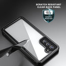 For Samsung Galaxy S21 FE 5G RedPepper Shockproof Waterproof PC + TPU Phone Case(Black)