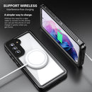 For Samsung Galaxy S21 FE 5G RedPepper Shockproof Waterproof PC + TPU Phone Case(Black)