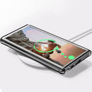 For Samsung Galaxy S22 Ultra 5G RedPepper Transparent Dot Shockproof Waterproof PC + TPU Phone Case(Black)