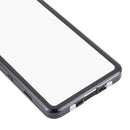 For Sony Xperia 5 III HD Magnetic Metal Tempered Glass Phone Case(Black)