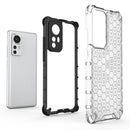 For Xiaomi 12 5G Shockproof Honeycomb PC + TPU Phone Case(White)