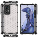 For Xiaomi 12 5G Shockproof Honeycomb PC + TPU Phone Case(White)