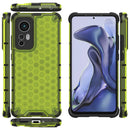 For Xiaomi 12 5G Shockproof Honeycomb PC + TPU Phone Case(Green)