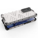 For Xiaomi 12 5G Shockproof Honeycomb PC + TPU Phone Case(Red)