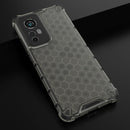 For Xiaomi 12 5G Shockproof Honeycomb PC + TPU Phone Case(Black)