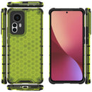 For Xiaomi 12 Pro Shockproof Honeycomb PC + TPU Phone Case(Green)