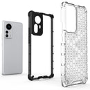 For Xiaomi 12 Pro Shockproof Honeycomb PC + TPU Phone Case(Blue)