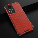 For Xiaomi 12 Pro Shockproof Honeycomb PC + TPU Phone Case(Red)