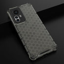 For Xiaomi 12 Pro Shockproof Honeycomb PC + TPU Phone Case(Black)