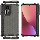 For Xiaomi 12 Pro Shockproof Honeycomb PC + TPU Phone Case(Black)