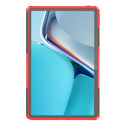 For OPPO Realme Pad 10.4 Tire Texture TPU + PC Tablet Case(Red)