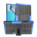 For OPPO Realme Pad 10.4 Tire Texture TPU + PC Tablet Case(Blue)