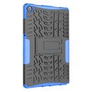 For OPPO Realme Pad 10.4 Tire Texture TPU + PC Tablet Case(Blue)