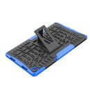 For OPPO Realme Pad 10.4 Tire Texture TPU + PC Tablet Case(Blue)