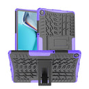 For OPPO Realme Pad 10.4 Tire Texture TPU + PC Tablet Case(Purple)