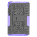 For OPPO Realme Pad 10.4 Tire Texture TPU + PC Tablet Case(Purple)