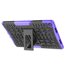 For OPPO Realme Pad 10.4 Tire Texture TPU + PC Tablet Case(Purple)