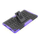 For OPPO Realme Pad 10.4 Tire Texture TPU + PC Tablet Case(Purple)