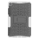 For OPPO Realme Pad 10.4 Tire Texture TPU + PC Tablet Case(White)