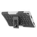 For OPPO Realme Pad 10.4 Tire Texture TPU + PC Tablet Case(White)