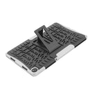 For OPPO Realme Pad 10.4 Tire Texture TPU + PC Tablet Case(White)