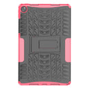 For OPPO Realme Pad 10.4 Tire Texture TPU + PC Tablet Case(Pink)