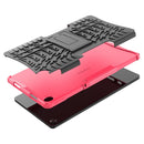 For OPPO Realme Pad 10.4 Tire Texture TPU + PC Tablet Case(Pink)
