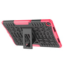 For OPPO Realme Pad 10.4 Tire Texture TPU + PC Tablet Case(Pink)
