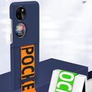 For Huawei P50 Pocket Wrist Strap Skin Feel Frosted PC Phone Case(White)