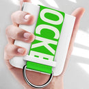 For Huawei P50 Pocket Wrist Strap Skin Feel Frosted PC Phone Case(White)
