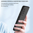 For Samsung Galaxy Fold Armor Foldable Phone Case(Black)