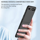For Samsung Galaxy Z Flip 5G Armor Foldable Phone Case(Black)