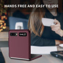 For Samsung Galaxy Z Flip 5G Armor Foldable Phone Case(Wine Red)