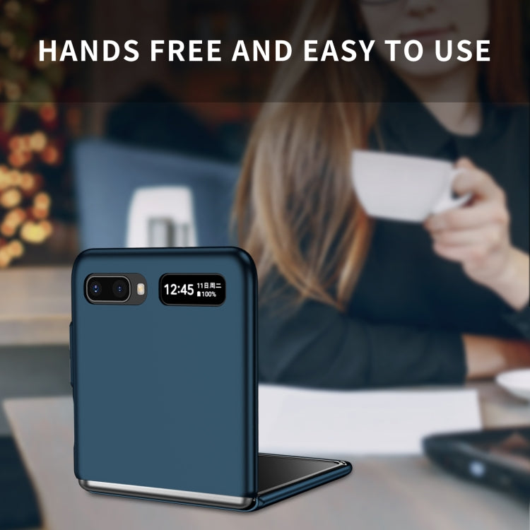 For Samsung Galaxy Z Flip 5G Armor Foldable Phone Case(Dark Blue)