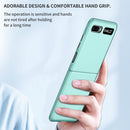 For Samsung Galaxy Z Flip 5G Armor Foldable Phone Case(Sky Blue)