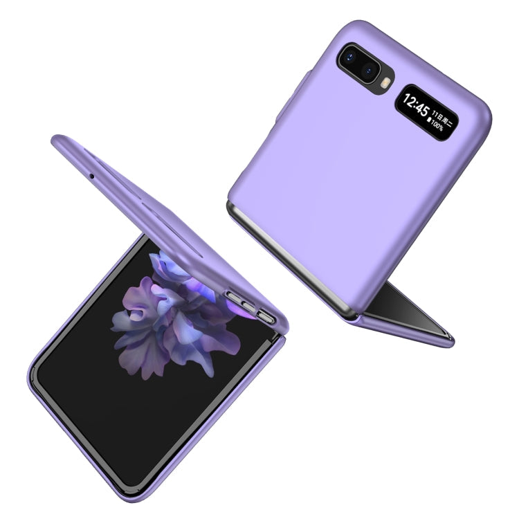 For Samsung Galaxy Z Flip 5G Armor Foldable Phone Case(Purple)