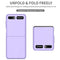 For Samsung Galaxy Z Flip 5G Armor Foldable Phone Case(Purple)