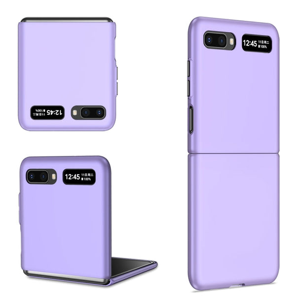 For Samsung Galaxy Z Flip 5G Armor Foldable Phone Case(Purple)