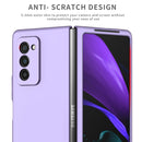 For Samsung Galaxy Z Fold2 5G Armor Foldable Phone Case(Purple)