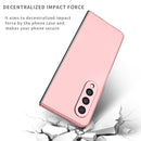 For Samsung Galaxy Z Fold3 5G Armor Foldable Phone Case(Pink)