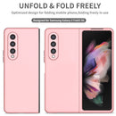 For Samsung Galaxy Z Fold3 5G Armor Foldable Phone Case(Pink)